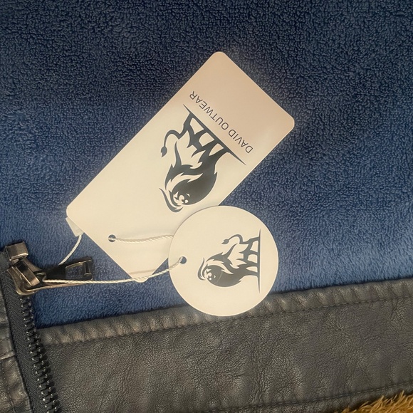 Leather Flight Jacket - David Outwear - Picture 3 of 5